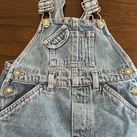 Little Boys Shorts Overalls - Picture 3 of 5
